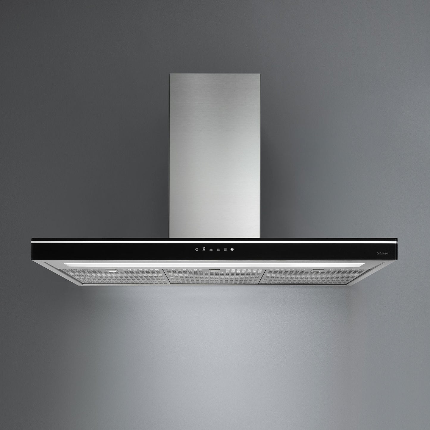 Falmec Luce Wandhaube 90 cm Schwarz – Produktansicht