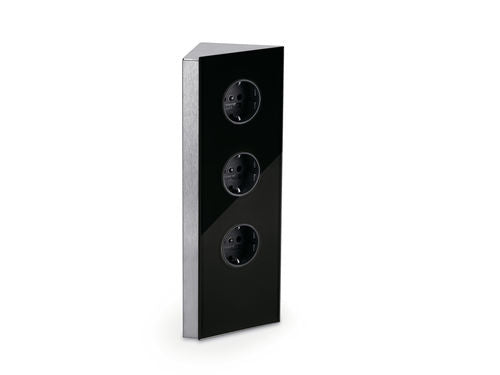 Naber Mira Eck Glas schwarz - 7053128
