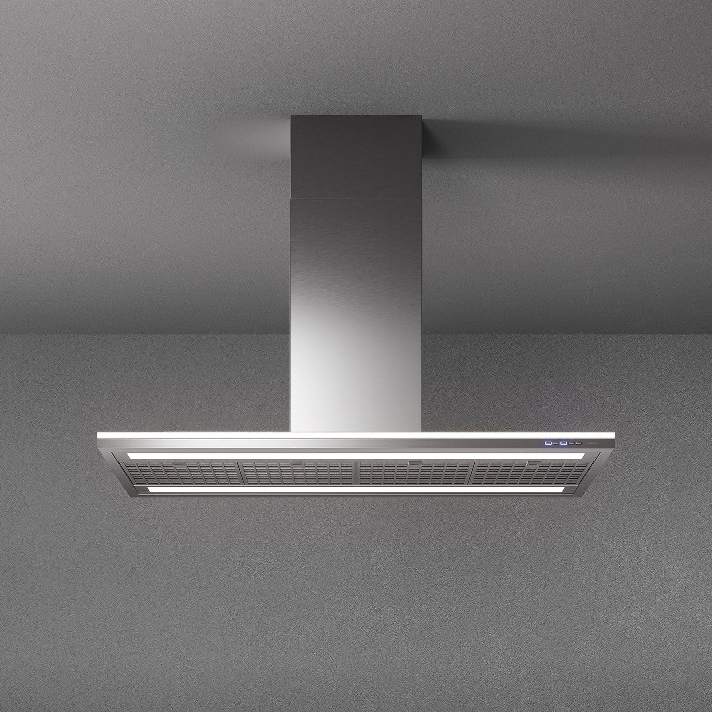 Falmec Lumen Inselhaube 120 cm Edelstahl Produktansicht