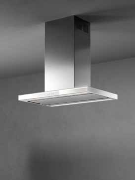 Falmec Lumina NRS Inselhaube 90 cm Edelstahl Produktansicht