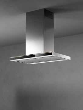Falmec Lumina NRS Inselhaube 90 cm Schwarz Produktansicht