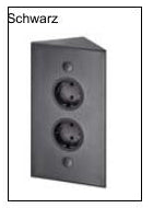 Thebo ST 3007/200/2 Schwarz mit USB-A – Produktabbildung