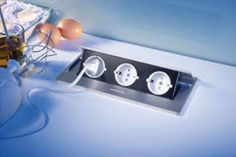 Versenkbare Steckdose Thebo APS 11- 17126 S
