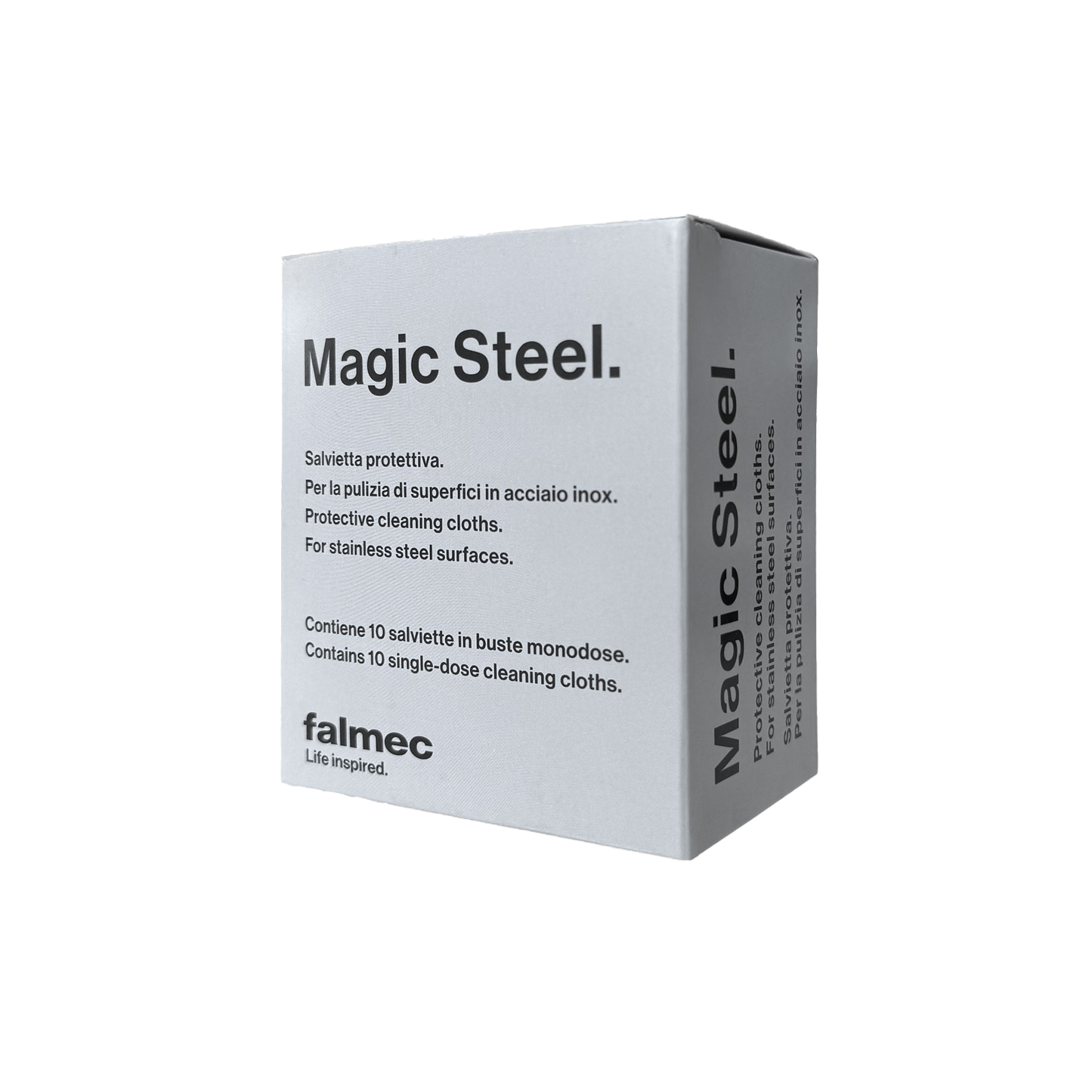 Falmec Magic Steel Schutz- und Reinigungstücher – Artikel 101177