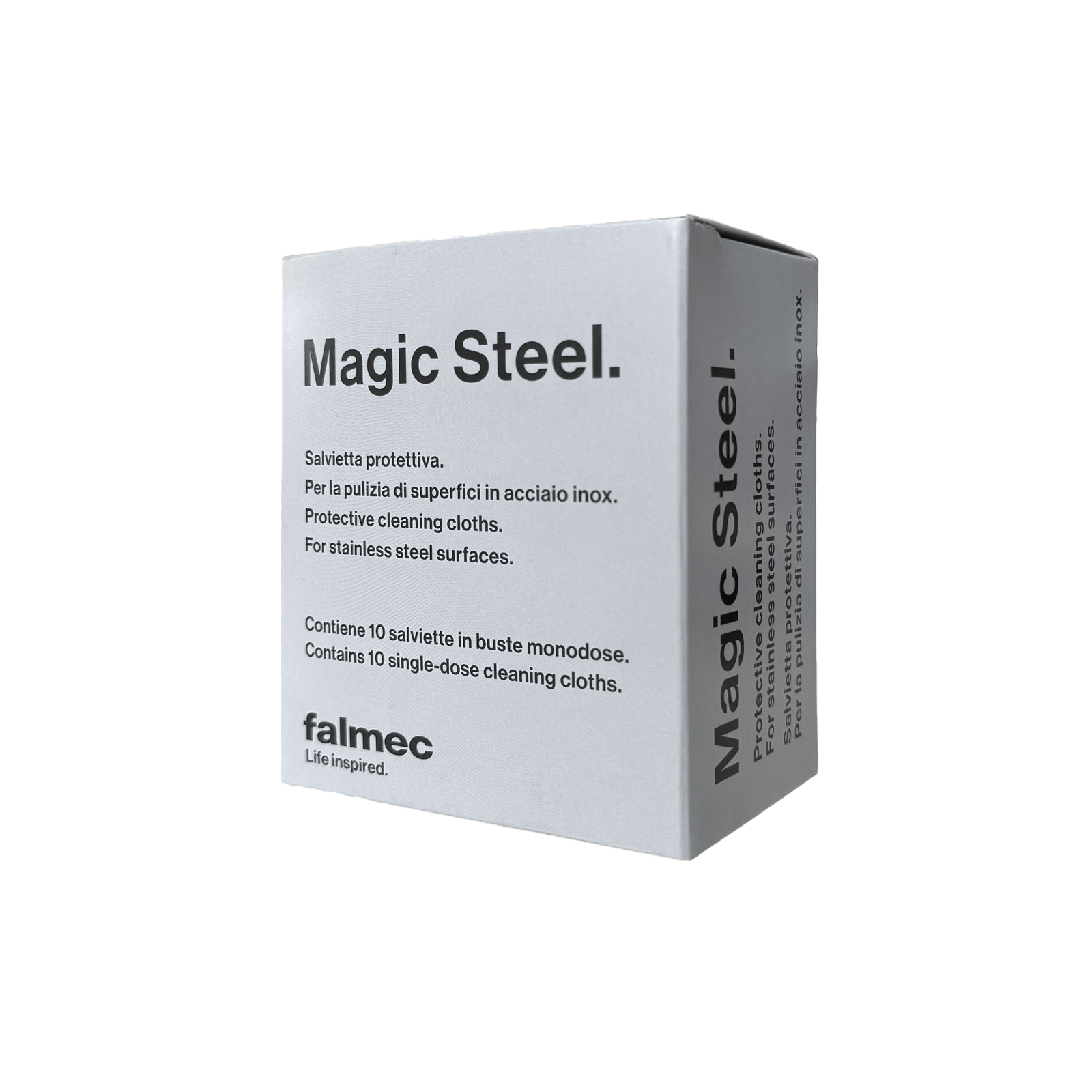 Falmec Magic Steel Schutz- und Reinigungstücher – Artikel 101177