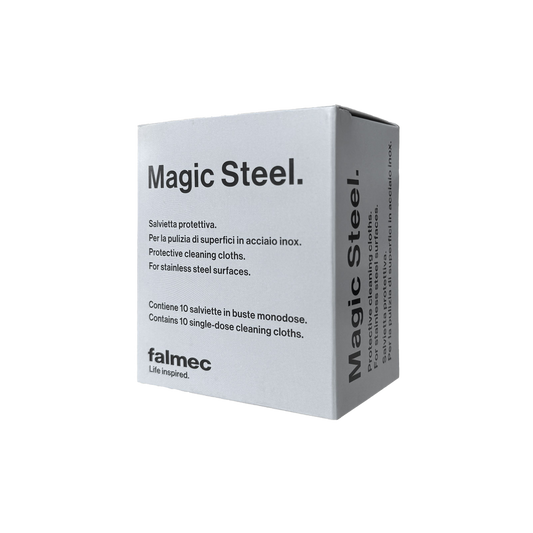 Falmec Magic Steel Schutz- und Reinigungstücher – Artikel 101177