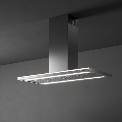 Falmec Lumen Wandhaube 120 cm Edelstahl – Produktansicht