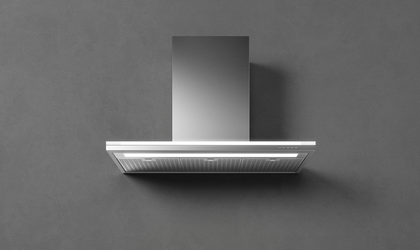 Falmec Lumen NRS Wandhaube 90 cm Edelstahl – Produktansicht