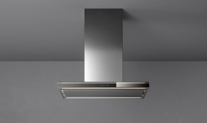 Falmec Lumina LED NRS Wandhaube 90 cm Schwarz – Produktansicht