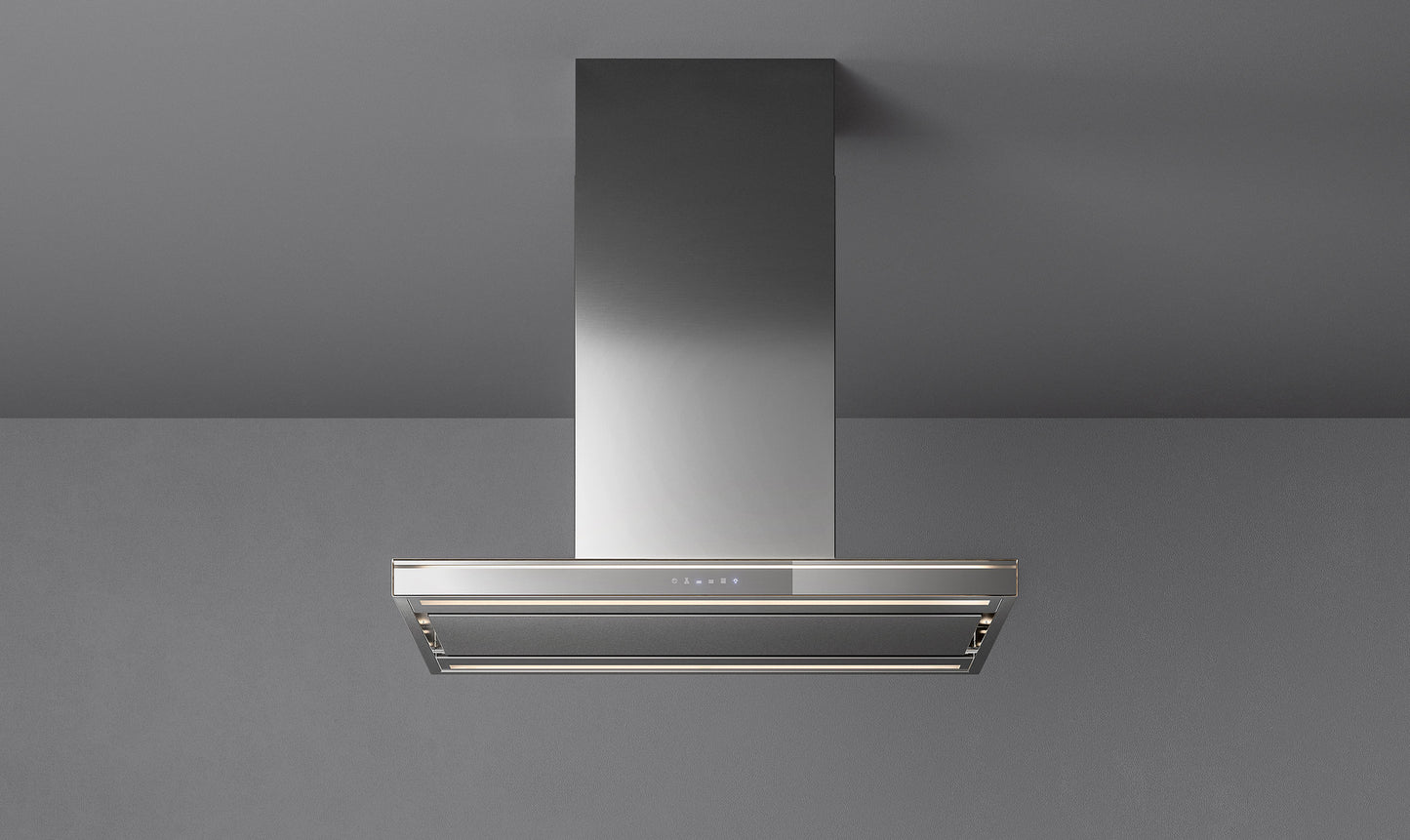 Falmec Lumina LED NRS Wandhaube 90 cm Edelstahl – Produktansicht