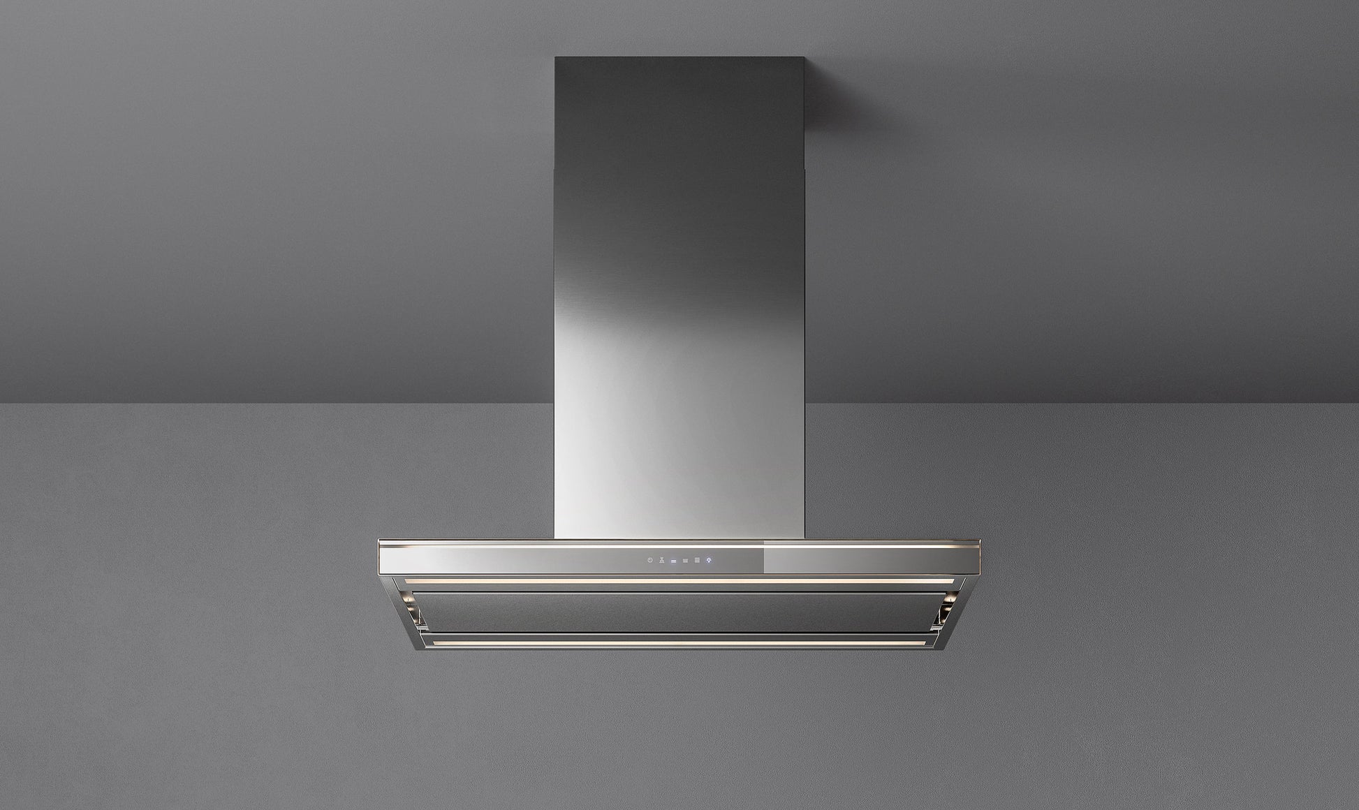 Falmec Lumina LED NRS Wandhaube 90 cm Edelstahl – Produktansicht