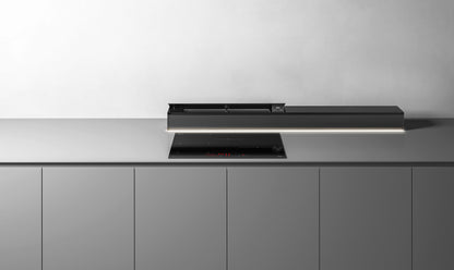 Falmec Monolith Kochfeldabzug 90 cm Schwarz – Produktansicht