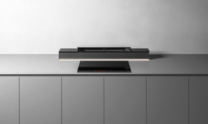 Falmec Monolith Ablagemodul 60 cm Schwarz – Systemansicht