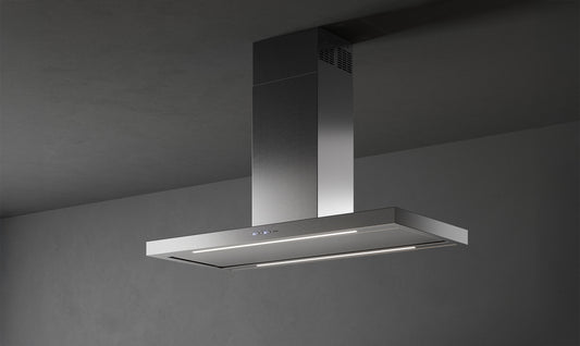 Falmec Plane Plus Inselhaube 90 cm Edelstahl – Produktansicht