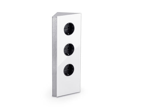 Naber Mira Eck Glas weiß - 7053057