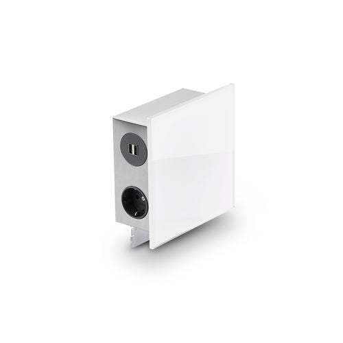 Naber Mira Quad Glas USB weiß - 7053058