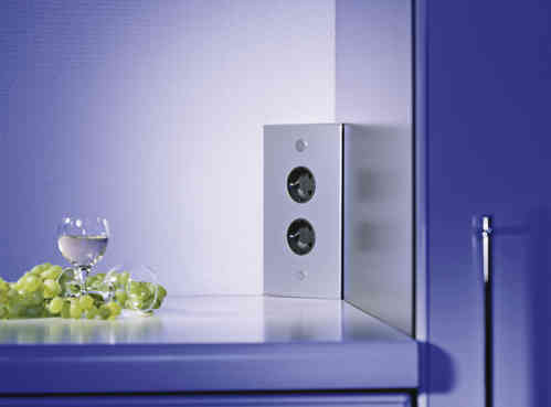 Mira ES2 Naber Ecksteckdosenelement edelstahl- 7053040