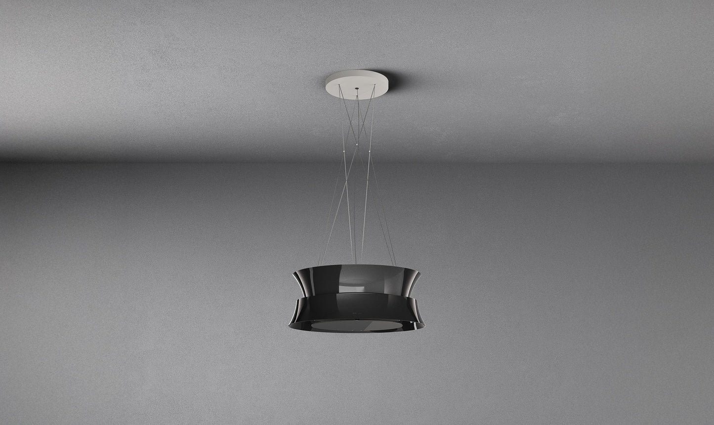 Falmec Dama Circle.Tech Inselhaube Ø 60 cm Gunmetal