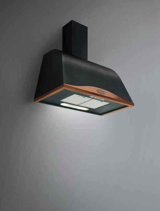 Falmec Ginevra Boston Wandhaube 90 cm Anthrazit