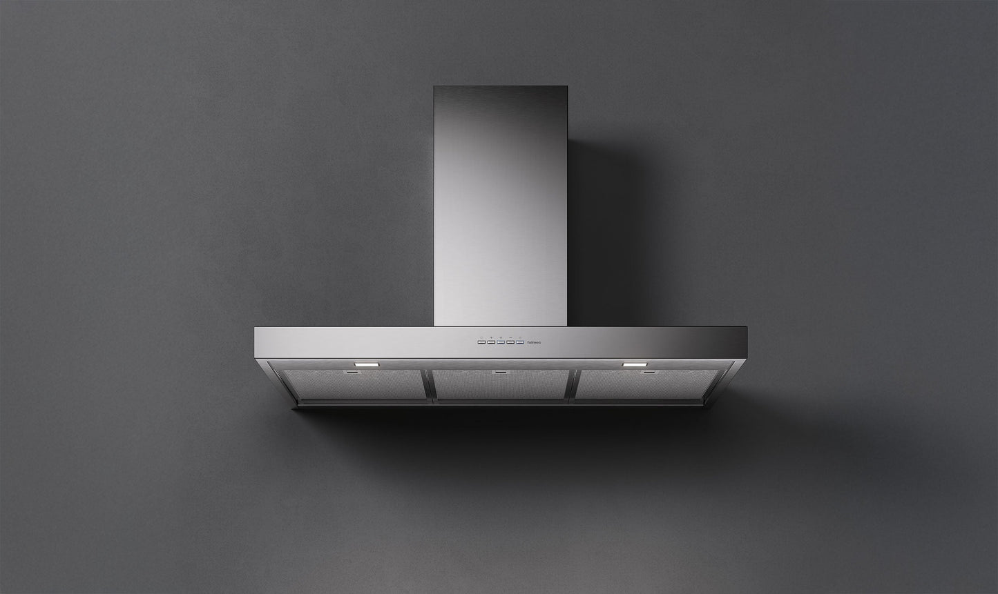 Falmec Mercurio Evo Wandhaube 90 cm Edelstahl – Produktansicht