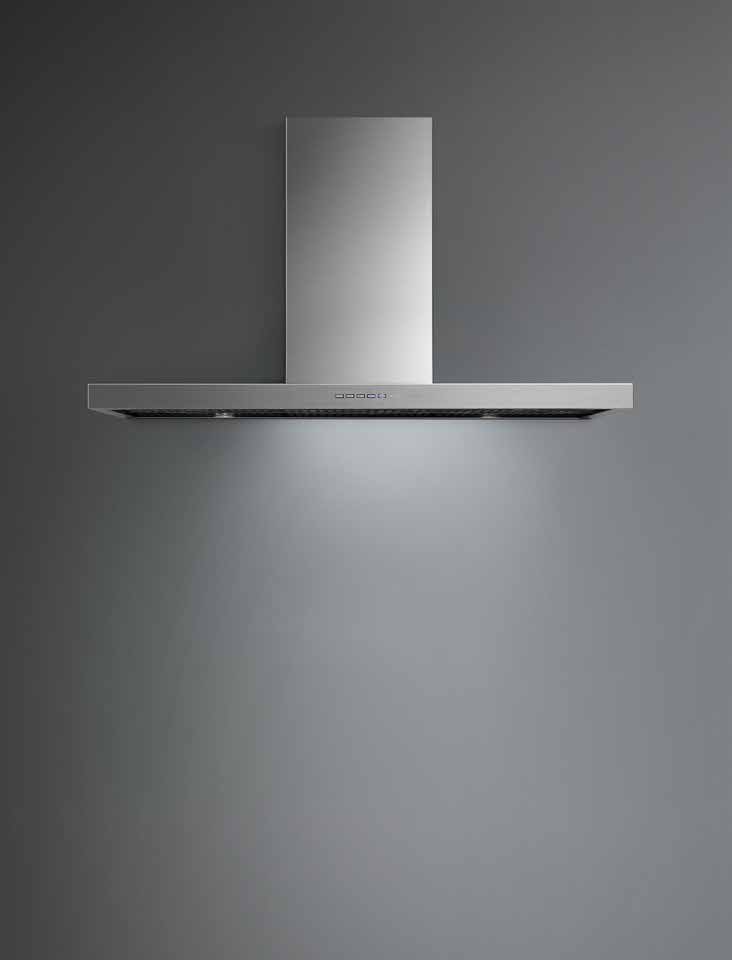 Falmec Stream Wandhaube 90 cm Edelstahl