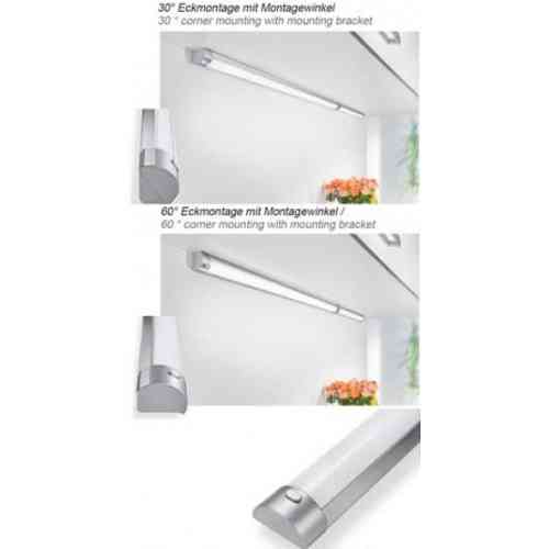 Thebo LED 400 Inez W Alu Farbwechsel KIT ohne Schalter 300 mm - 2904127 W