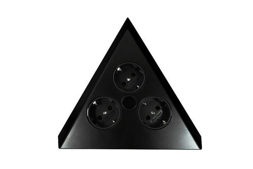 Thebo Ecksteckdosenelement ST 3007-C Schwarz- 17588/C